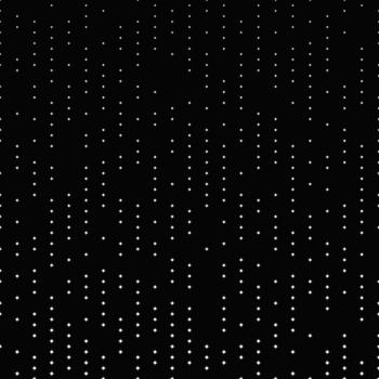 Abstract monochrome repeating star pattern background design vector