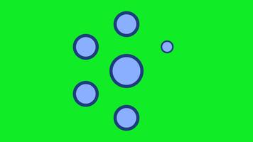 armonia Rete con interconnesso nodi formatura un' equilibrato cerchio, simboleggiante collaborazione, etico connettività, e equilibrato digitale ecosistemi. video