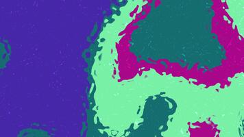 astratto sfondo, astratto colorato liquido dipingere flusso animazione con vivace colore transizioni sfondo, azione regalità. video