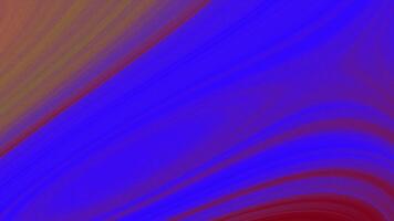 abstracts snurra ljud, abstrakt strömmande blå och röd bakgrund med dynamisk rader och vibrerande Färg gradienter, stock kungligheter. video