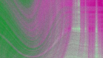 Abstracts Twirl Noise, Abstract flowing green and purple background with noise texture and digital distortion effects, Stock royalty. video