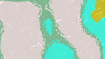 Abstract background, Abstract colorful liquid paint splash animation with flowing wavy ripple effects for background, Stock royalty free . video