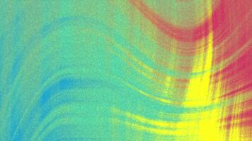 Abstracts drehen Lärm, abstrakt fließend Hintergrund Animation mit hell Farben und körnig Textur zum künstlerisch visuelle Darstellungen, Lager Königtum. video