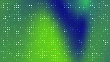 Abstract background, Abstract digital background with sparkling dots in green and blue colors, seamless loop, Stock royalty. video