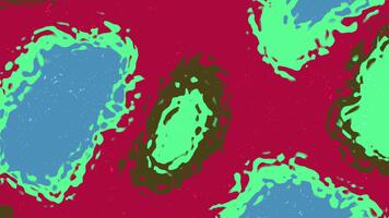 sfondo astratto, astratto colorato liquido dipingere animazione con dinamico forme e vivace colore tavolozza, azione regalità. video