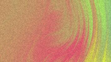 Abstracts drehen Lärm, abstrakt Gradient Hintergrund mit fließend Formen und texturiert Partikel zum ein dynamisch Design, Lizenzgebühren kostenlos Aktie. video
