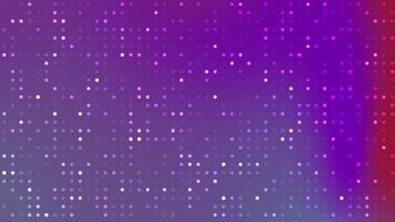 abstrakt bakgrund, abstrakt digital bakgrund med rör på sig prickar och en vibrerande lutning Färg schema för design, stock royalty fri . video
