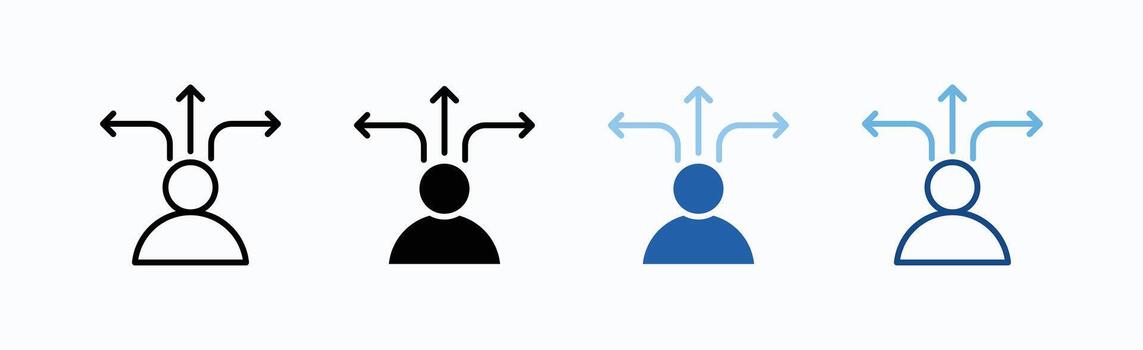 Guidance Icon Sheet Multiple Style vector