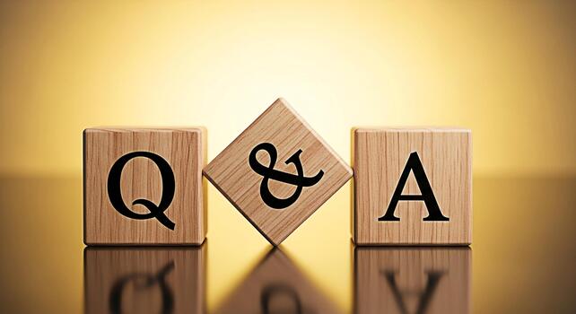 Qa block with question and answer photo