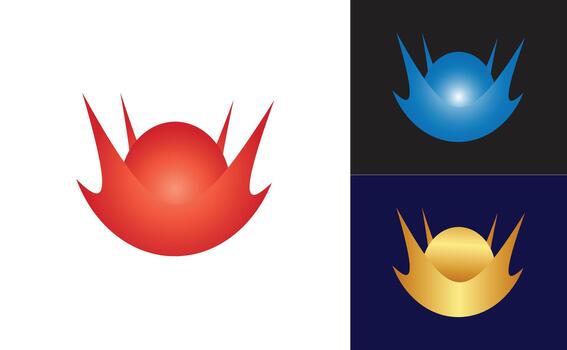 Abstract logo is perfect for technology, science, or innovation it is a modern, simple, and professional design vector