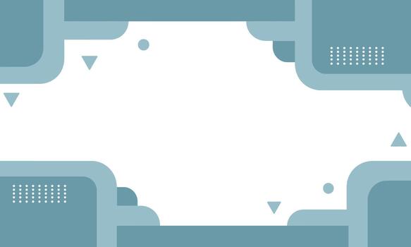 Abstract Geometric Background with Soft Blue Tones. vector