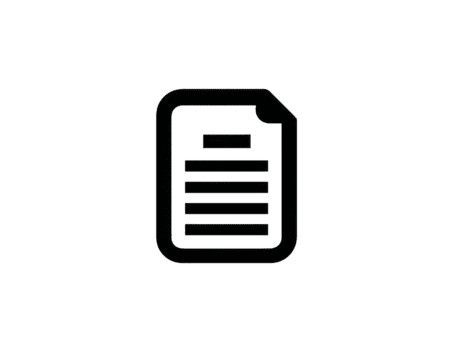 dokumentera ikon svart översikt enkel design isolerat på transparent bakgrund minimal stil lämplig för digital webb eller kontor använda sig av png