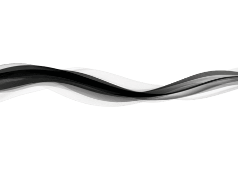 abstrato Preto e branco onda suave fluindo linhas moderno mínimo Projeto dinâmico movimento elegante curva criativo fundo artístico energia à moda simplicidade png