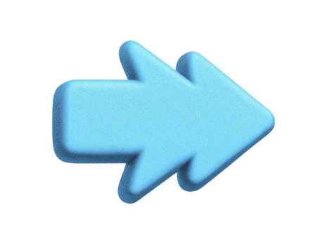 blauw pijl icoon points Rechtsaf, met zacht, 3d structuur en speels stijl, ideaal voor web ontwerp, navigatie, of gebruiker koppel elementen, overbrengen richting of beweging png