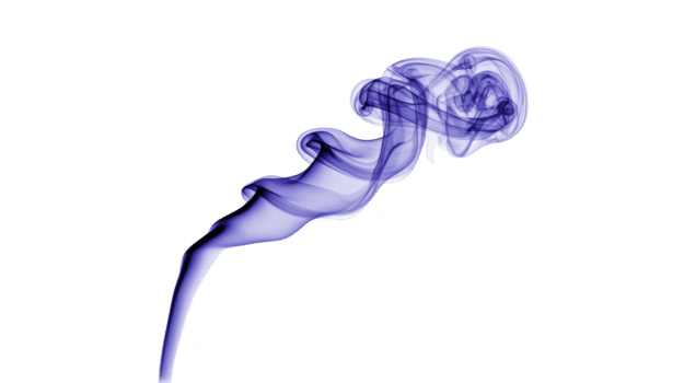 azul fumar remolino, resumen vapor patrón, aislado en transparencia fondo, elegante fluido movimienot, suave textura, artístico diseño, tranquilo y misterioso atmósfera png