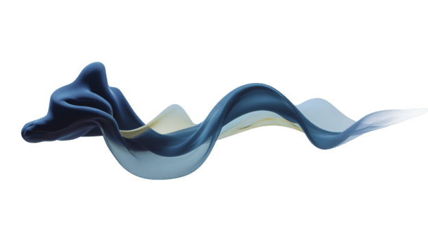 resumen azul ola fluido forma moderno digital Arte suave degradado transparente efecto creativo movimiento elegante curva mínimo diseño futurista estilo dinámica energía png