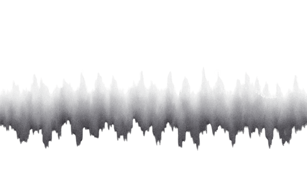 abstrakt ljud Vinka mönster genomskinlighet bakgrund vit vågform digital audio visualisering modern teknologi ojämn toppar frekvens energisk dynamisk kreativ design png