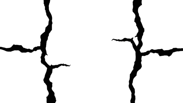 rachado linha transparência fundo irregular Beira abstrato padronizar dramático efeito digital ilustração Alto contraste esvaziar espaço quebrado superfície gráfico Projeto elemento png