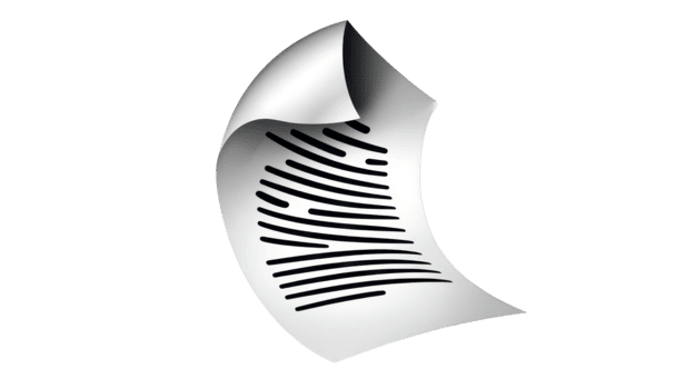 arricciato carta documento foglio bianca isolato vuoto pagina ufficio Stazionario curva singolo sfondo galleggiante realistico vuoto design modello modello liscio moderno pulito minimo attività commerciale concetto png