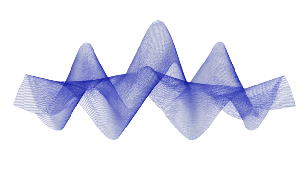 astratto blu onda modello digitale arte liscio fluente Linee trasparente maglia moderno design creativo sfondo tecnologia ispirato dinamico movimento elegante e futuristico stile png