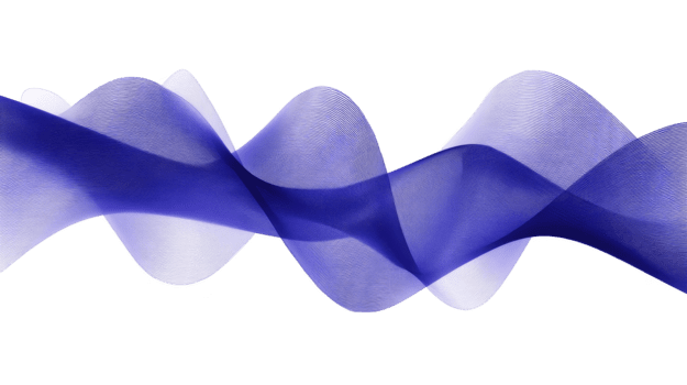 abstrakt blå Vinka transparent strömmande band modern digital konst slät kurva elegant rörelse isolerat på genomskinlighet bakgrund kreativ design dynamisk rörelse trogen stil lugnande visuell png