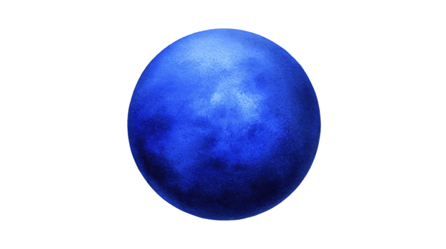 bleu sphère, isolé sur transparent arrière-plan, Caractéristiques lisse, brillant surface avec subtil texture et vibrant couleur, évoquant moderne, abstrait, et Créatif ambiance png