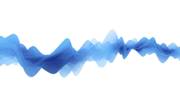 abstrakt blå Vinka mönster, slät strömmande rader, transparent skiktad effekt, modern digital konst, dynamisk rörelse, teknologi inspirerad, lugn och kreativ bakgrund png