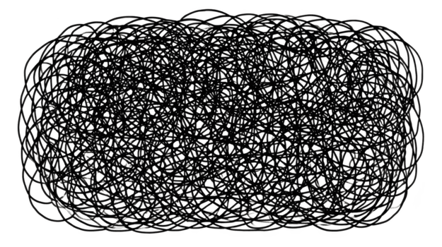 astratto nero scarabocchiare struttura, mano disegnato caotico linee, isolato su trasparente sfondo, moderno artistico scarabocchio, dinamico abbozzato modello, creativo design elemento per decorazione o copertura png