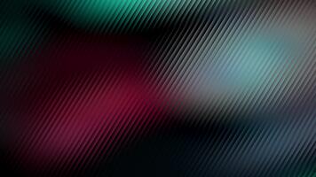 diagonal gerippt abstrakt Hintergrund mit tief Magenta und blaugrün Farbverläufe Verschiebung über texturiert video