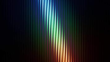 abstrakt vertikal ljus ränder spektrum lutning bakgrund med subtil textur och mörk video