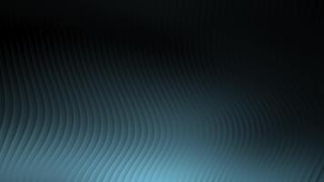 mörk blå abstrakt vågig rader bakgrund med subtil ljus lutning och slät textur för video