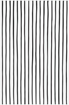 resumen vertical negro y blanco rayas crear un visualmente sorprendentes modelo con sutil imperfecciones y variaciones en textura vector