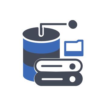 A file cabinet with a file and a file cabinet vector