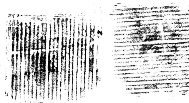 Grunge texture overlay set for a distressed effect vector