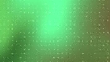 sfondo astratto, astratto verde sfondo con piccolo bianca puntini in movimento nel un' delicato e elegante modello, azione regalità. video