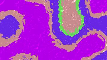 abstrakt bakgrund, abstrakt flytande bakgrund animering med vibrerande färger och vätska rörelse, sömlös slinga, royalty fri stock. video