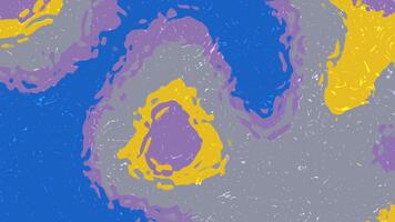 resúmenes líquido agua b, resumen fluido movimiento antecedentes con múltiple colores fluido y transicion a la perfección, valores realeza. video