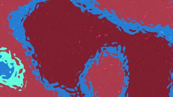 abstracts liquido acqua c, astratto animato sfondo con colorato liquido forme, fluente e morphing nel un' ciclo continuo, azione reali gratuito . video