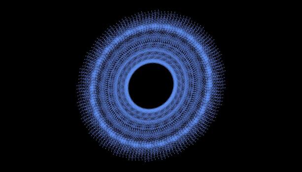 complejo circular geométrico malla modelo Arte vector