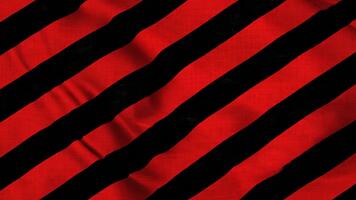 dynamisk röd och svart randig mönster med tyg textur skapande en vibrerande och djärv rör på sig bakgrund för uppmärksamhet gripa tag i mönster video