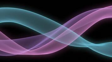 elegante fluente leggero sentieri nel rosa e blu creare un' moderno e dinamico sfondo per presentazioni o creativo progetti per un' vivace sentire video