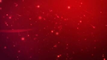 Dynamic red space background with twinkling stars for a festive holiday or sci-fi vibe, perfect for adding depth and wonder to your project video