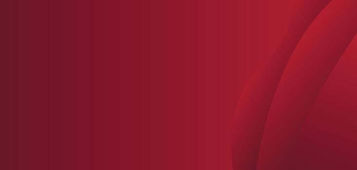 A red background with a wave pattern vector