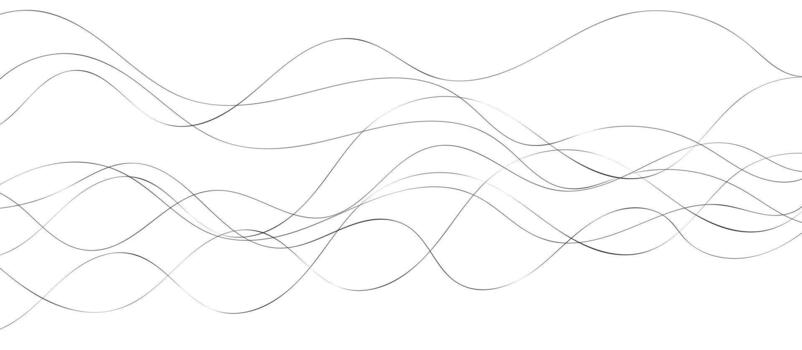 A wave pattern is shown in black and white vector