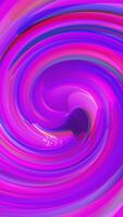 vistoso arremolinándose líquido movimiento antecedentes en brillante neón colores. esta trippy psicodélico remolino modelo vertical antecedentes es lleno hd y un sin costura bucle. video