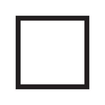 The Cloud of Potential Minimalist Square Icon in Simple Graphic Form vector