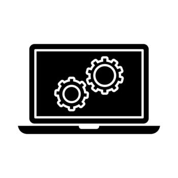Loading icon . Update system illustration sign. Concept of upgrade application progress symbol or logo. Design for web and app. vector