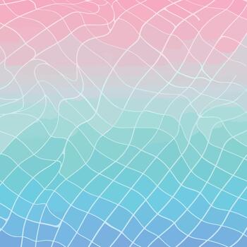 un vistoso antecedentes con un cuadrícula modelo vector