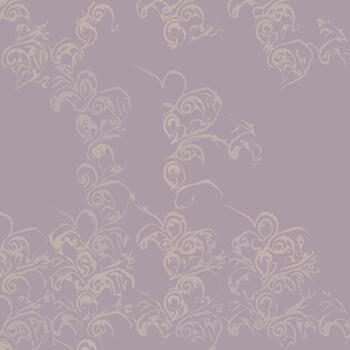 elegante pastel floral modelo diseño con arremolinándose decorativo elementos en un suave antecedentes vector