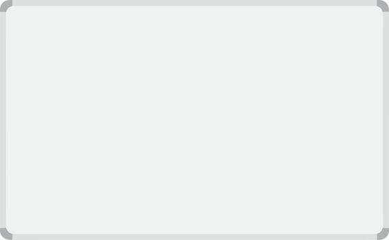 limpiar moderno pizarron con redondeado bordes para presentación y lluvia de ideas vector